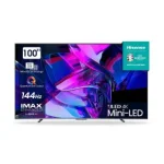 TELEVISEUR HISENSE 100"" SMART VIDA ULED QUANTUM DOT 4K 100U7K