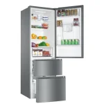 REFRIGERATEUR HAIER COMBINE 2TIROIRS AVEC FONTAINE NO FROST SILVER HTR3619FWMN