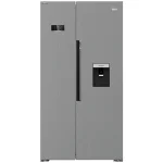 REFRIGERATEUR BEKO 600LITRES SIDE BY SIDE AVEC FONTAINE 90CM LORGE INOX GN156320XP